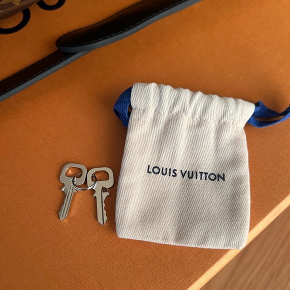 Louis Vuitton Monogram Macassar Keepall 45 Bandouliere - Picture 15 of 16